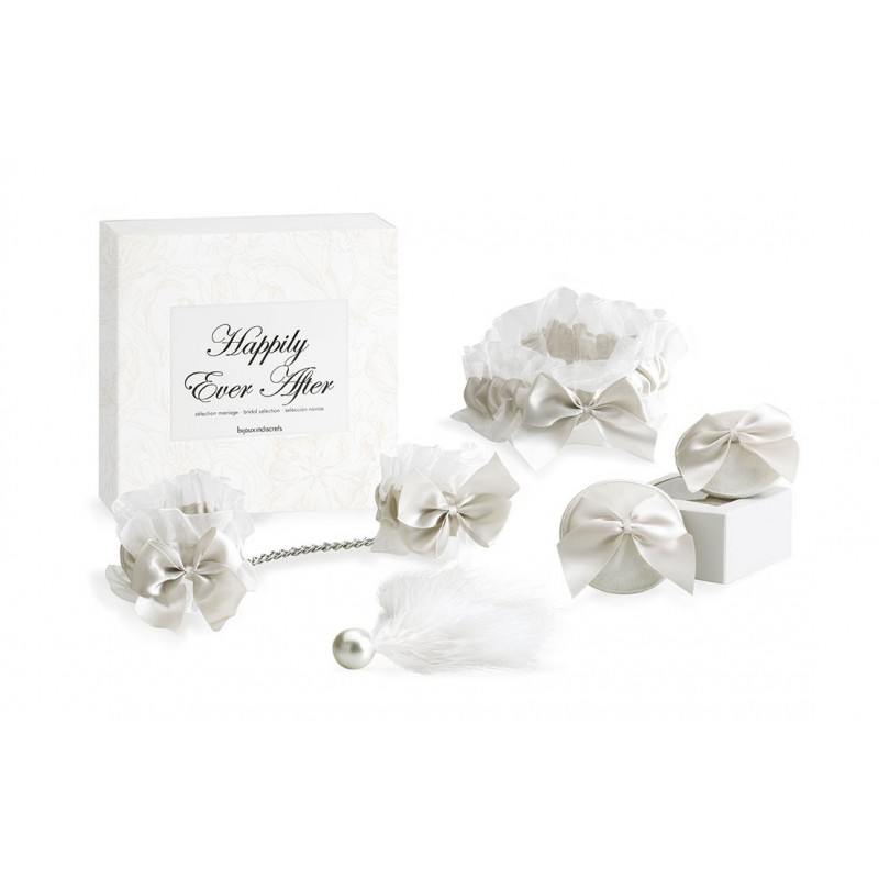 Confezione regalo intimo bianco 4 pezzi - Bijoux Indiscrets