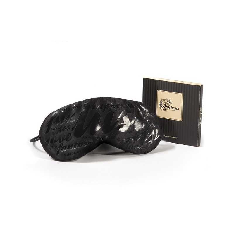 Mascherina nera 'Blind passion mask' da Bijoux Indiscrets Mascherina nera 'Blind passion mask' da Bijoux Indiscrets