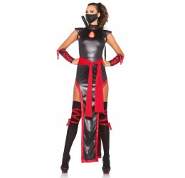 Costume da Ninja 5 pezzi, la-85400 Leg Avenue