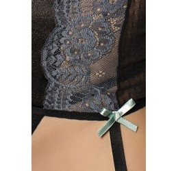 Sexy Completino nero 3 pezzi 'Bella' by Passion Lingerie