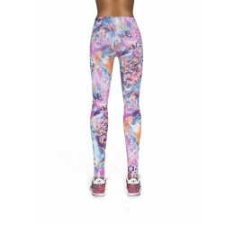 Leggings in fantasia multicolor 'Caty' Bas Bleu