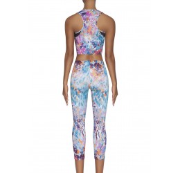 Top in lycra in fantasia multicolor 'Caty' Bas Bleu