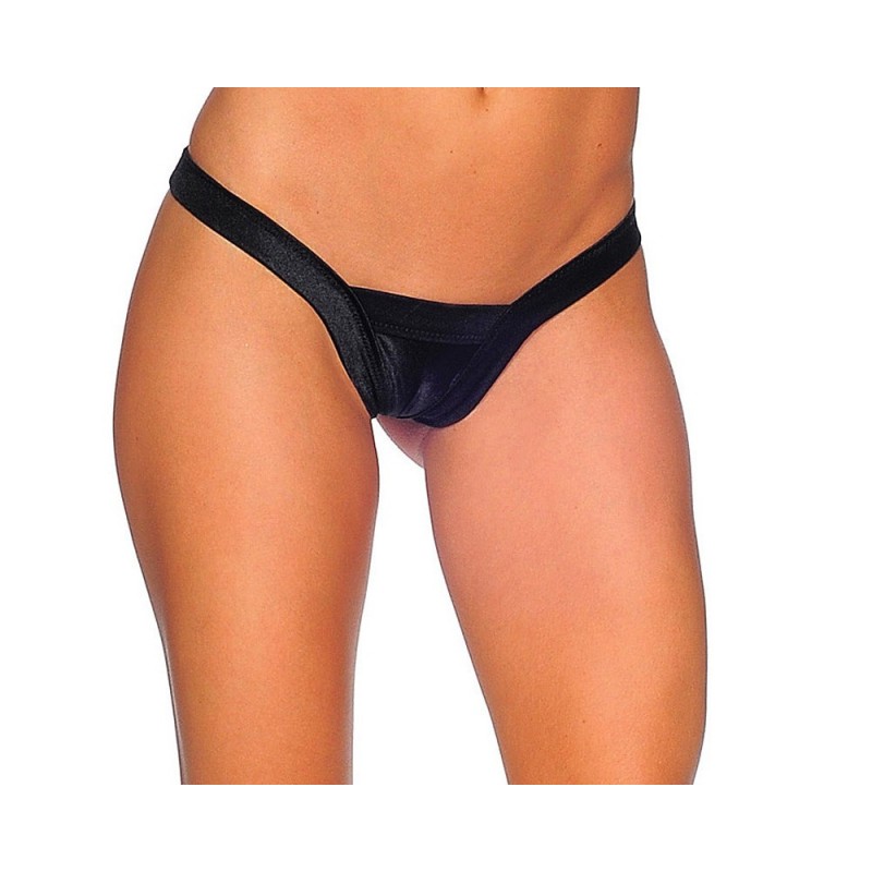 Sexy Perizoma V-string nero in lycra lucida Sexy Perizoma V-string nero in lycra lucida