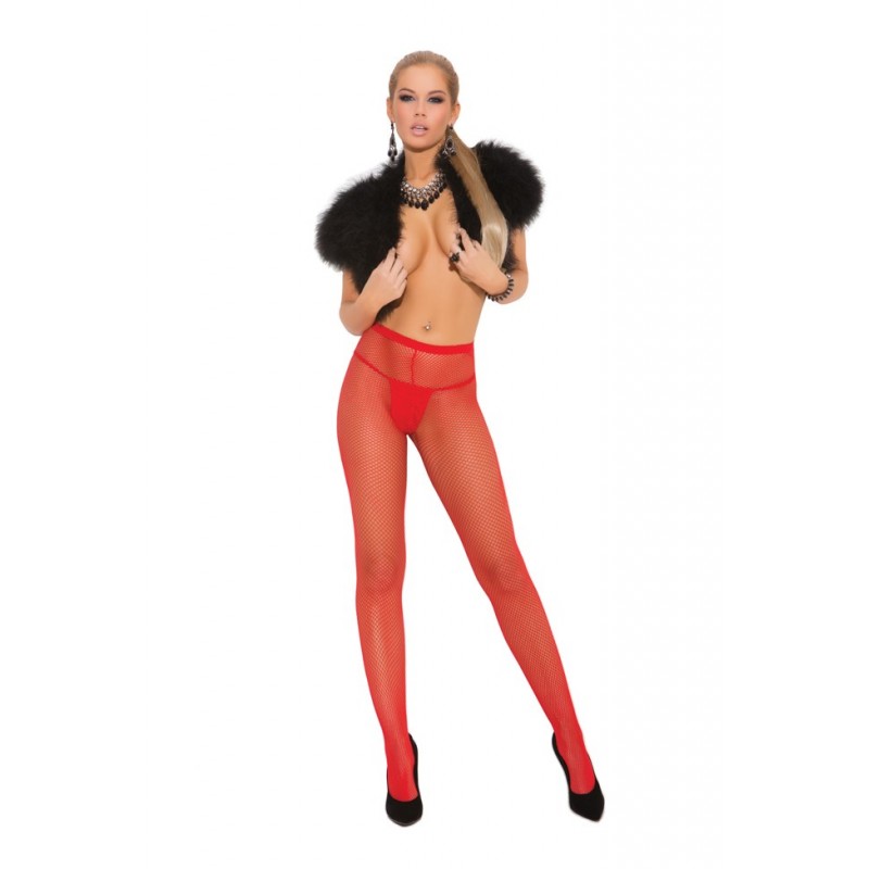 Sexy Collant rossi in microrete da Elegant Moments Sexy Collant rossi in microrete da Elegant Moments