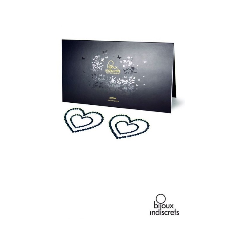 'Mimi heart' Gioiello adesivo per il seno Bijoux Indiscrets in vari colori. 'Mimi heart' Gioiello adesivo per il seno Bijoux Indiscrets in vari colori.