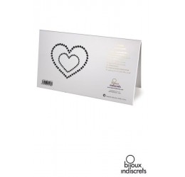 'Mimi heart' Gioiello adesivo per il seno Bijoux Indiscrets in vari colori. 'Mimi heart' Gioiello adesivo per il seno Bijoux Indiscrets in vari colori.