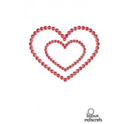'Mimi heart' Gioiello adesivo per il seno Bijoux Indiscrets in vari colori. 'Mimi heart' Gioiello adesivo per il seno Bijoux Indiscrets in vari colori.